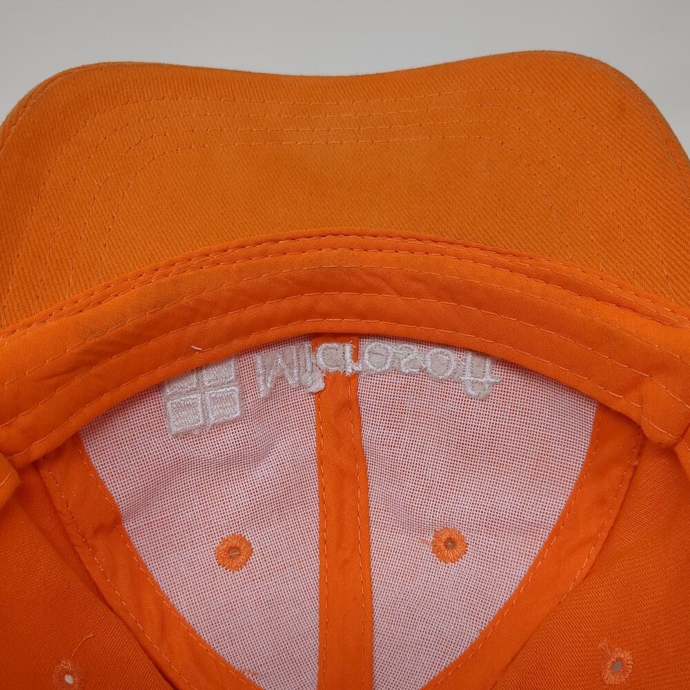 Microsoft Coder Strapback Baseball Cap Orange One… - image 8